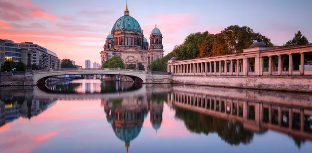 Berlin Cathedral with Friedrichsbridge