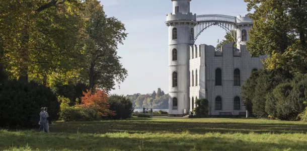 Die Pfaueninsel im Herbst