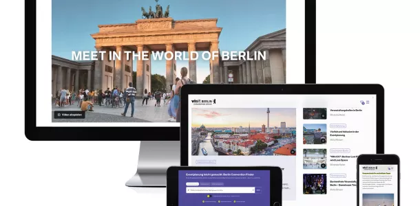 Relaunch: Neue Website des Berlin Convention Office von visitBerlin