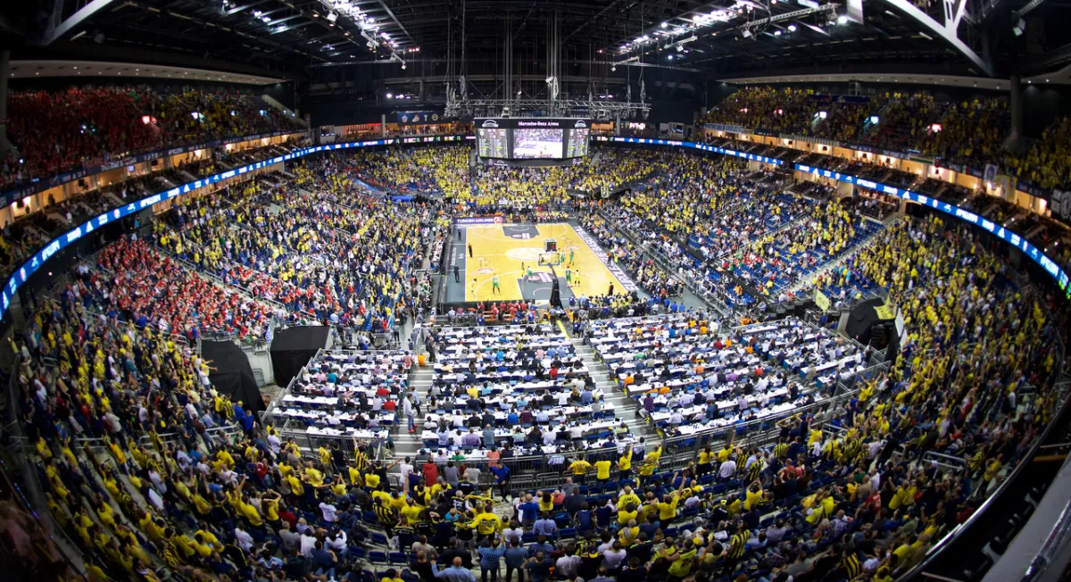 Foto: Final Four der europäischen Basketball-Liga
