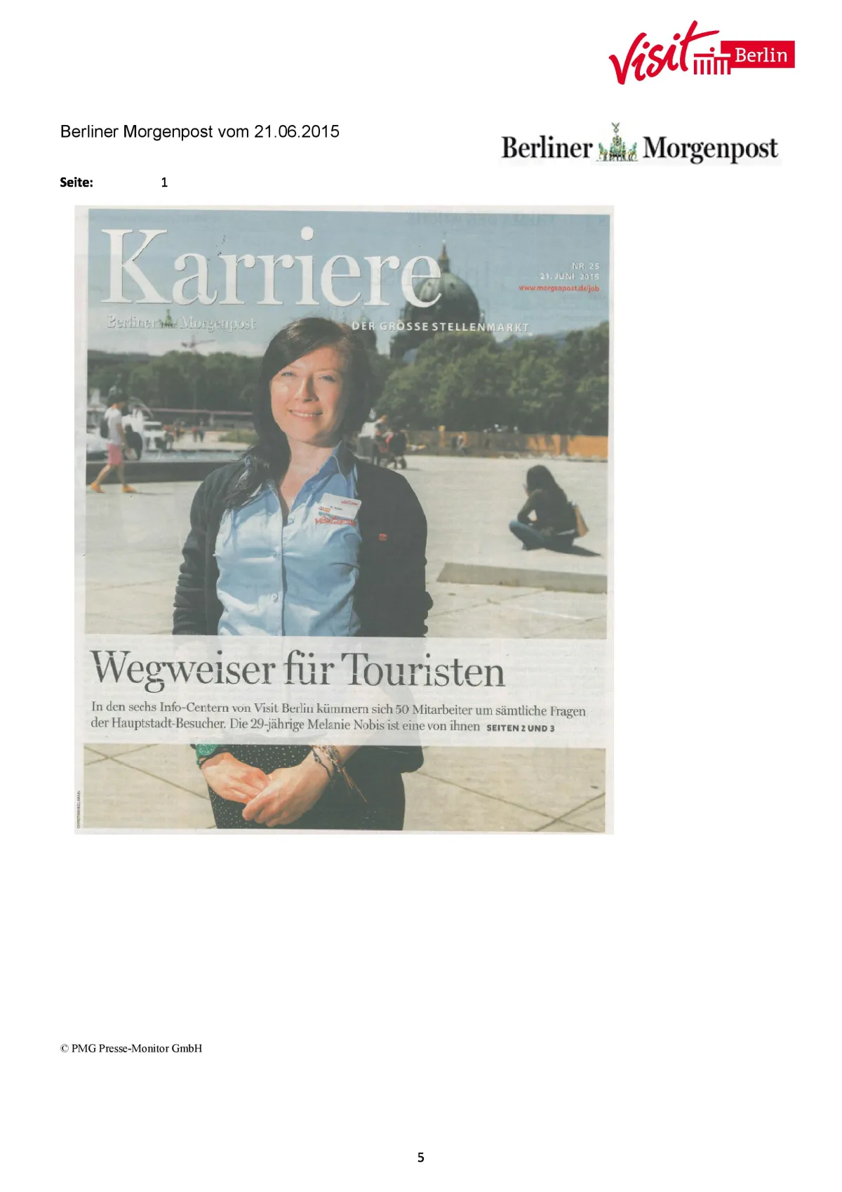 Berliner Morgenpost Interview