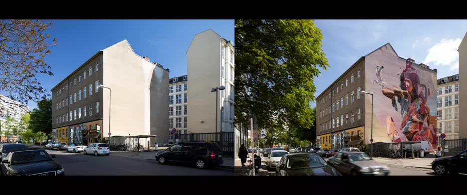 Mural an der Bernburger Str. 35