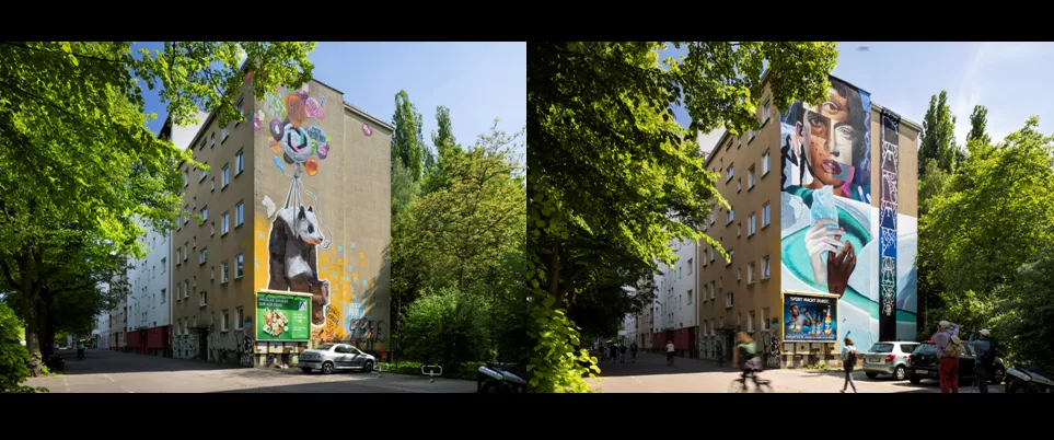 Mural an der Wiener Str. 42 Mural an der Wiener Str. 42