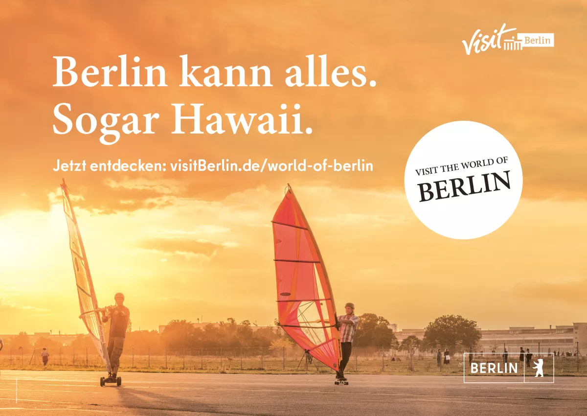 Plakat Visit the world of Berlin 