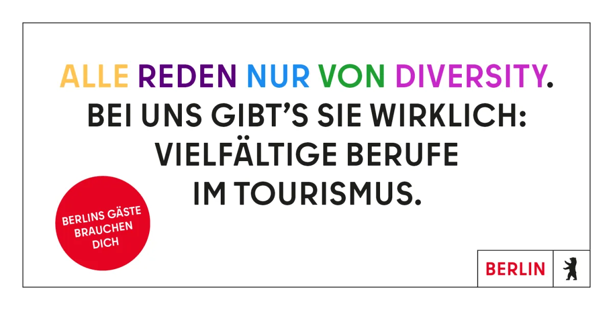Berlins Gäste brauchen Dich 