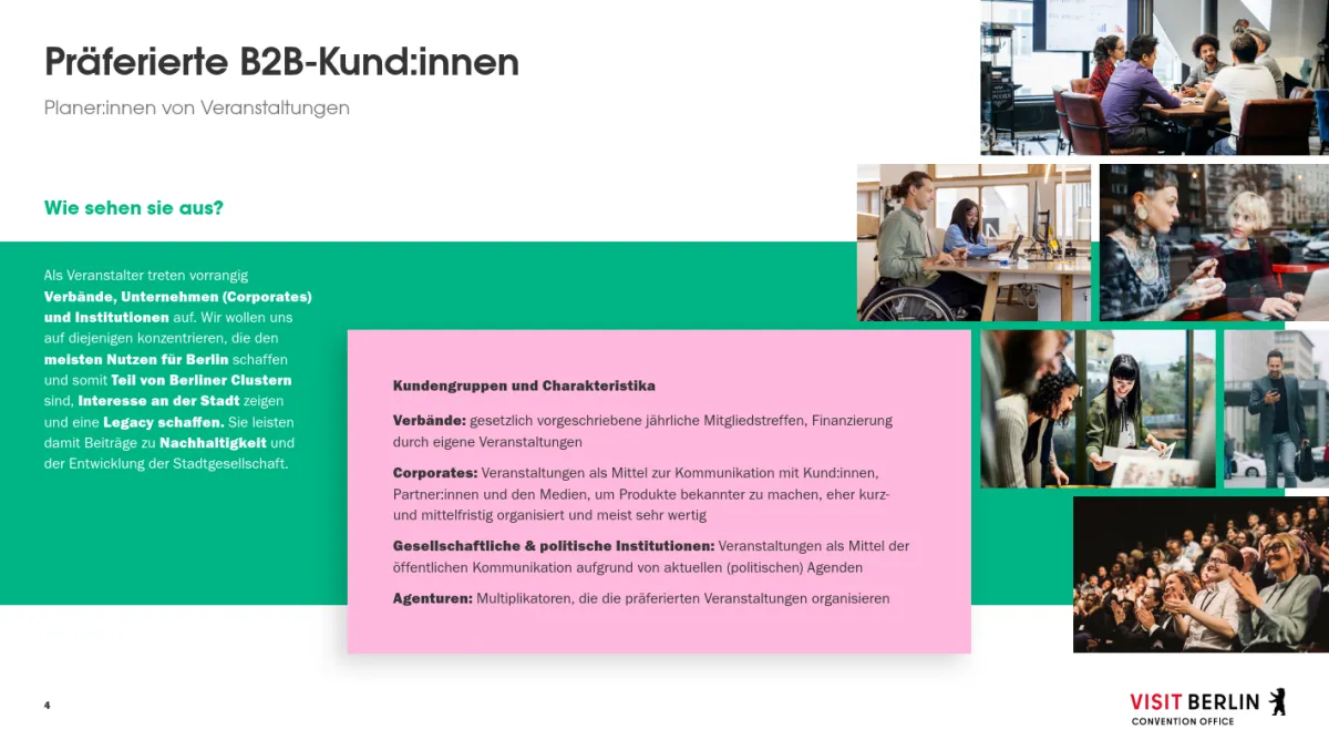 Berlins Business-Zielgruppen
