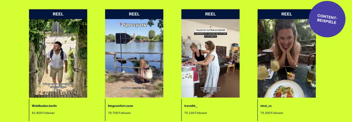 Influencerkampagne zur Nachhaltigkeit