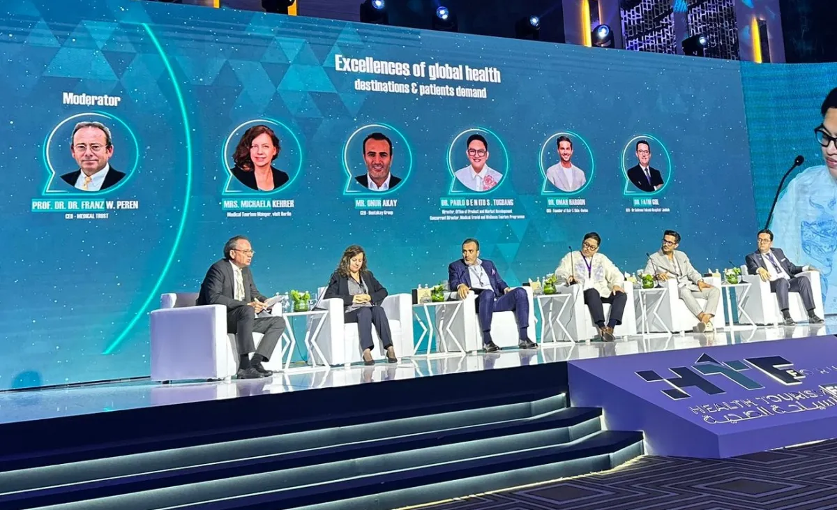 Health Tourism Forum Podium