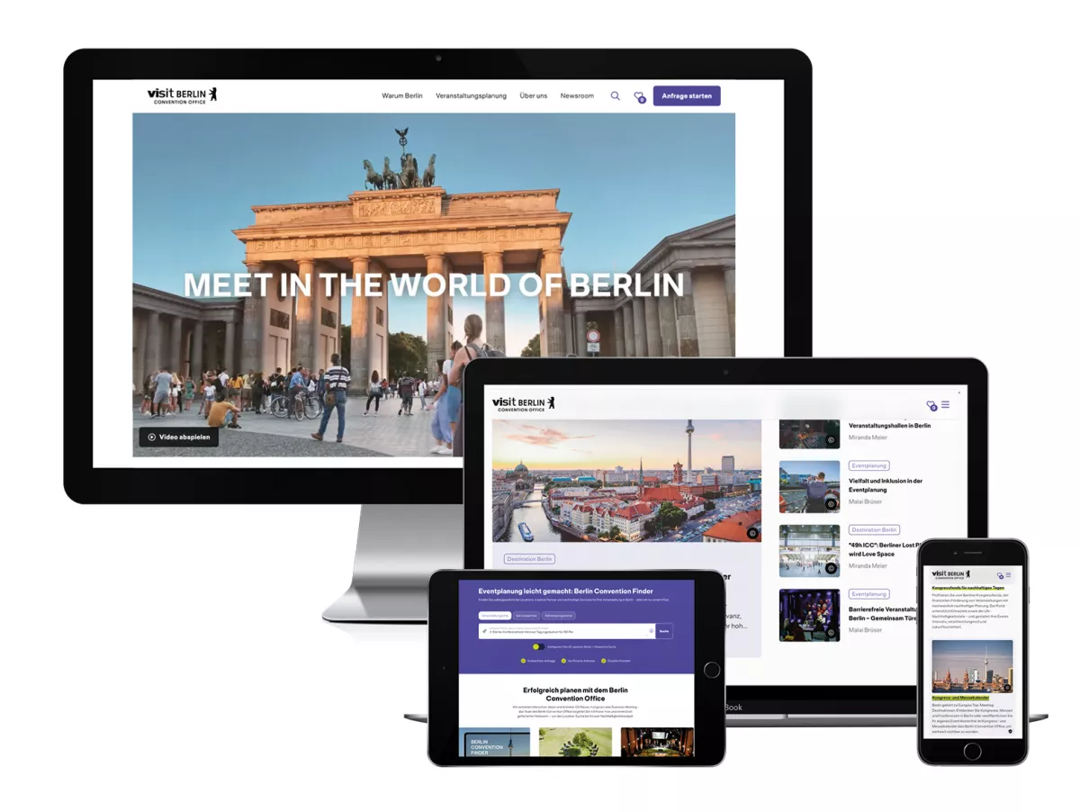 Relaunch: Neue Website des Berlin Convention Office von visitBerlin