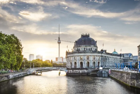 Foto: Blick auf die Museumsinsel