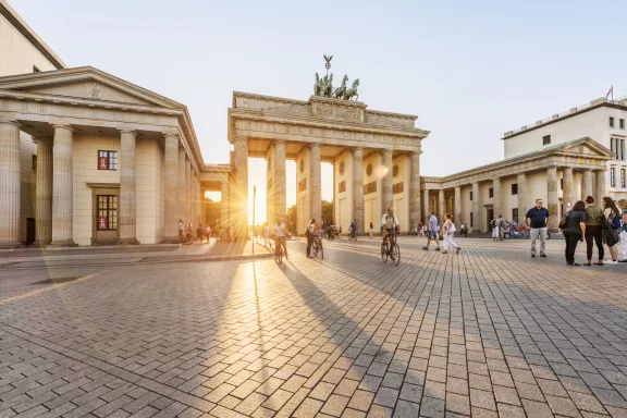 Mitte, Regierungsviertel, Brandenburger Tor, Pariser Platz