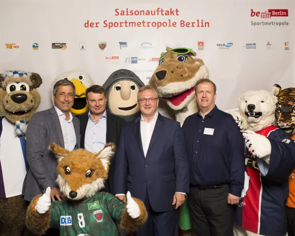 Offizieller Saisonauftakt der Sportmetropole Berlin am 29.08.2016 im Olympiastadion