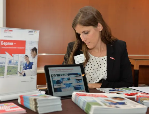 Medizin-Workshop in Moskau