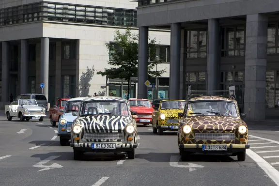Trabi-Kolonne
