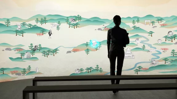 Konzeptvisualisierung Samurai Museum Berlin