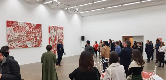 Auftaktveranstaltung für „into Berlin" in der Galerie Sexauer