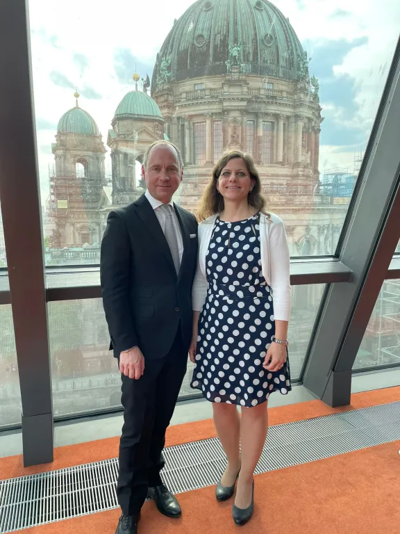 Berlins Duo für die Hotellerie: Stefan Athmann und Anja Schneider