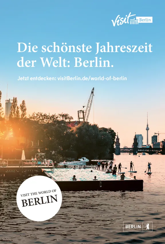 Plakat Visit the world of Berlin 