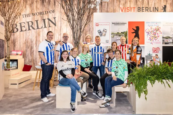 visitBerlin präsentierte Berlin auf Europas größtem Branchentreffen der Reisewirtschaft des Jahres 2022, dem World Travel Market (WTM) in London World Travel Market (WTM) in London 2022