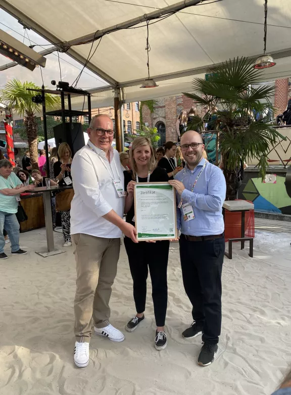 The "Bestival" was certified as a sustainable event The "Bestival" was certified as a sustainable event