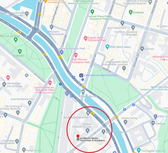 Neue Adresse visitBerlin