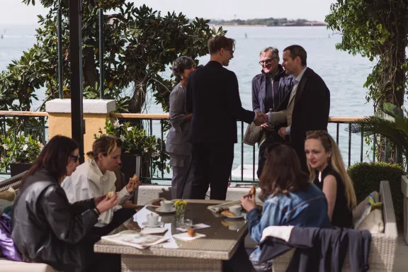 Berliner Get-Togehter auf der Biennale in Venedig