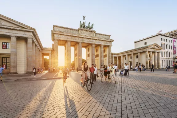 Mitte, Fahrrad, Brandenburger Tor
