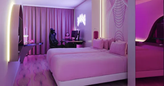 Gaming Room at the Hotel nhow Berlin