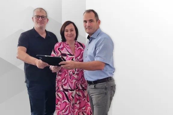 Ebnen den Weg für Innovationen und neue Technologien: Herbert Lang (Hessen Tourismus), Sabine Wendt (visitBerlin) und Christoph Gösel (Thüringer Tourismus GmbH)