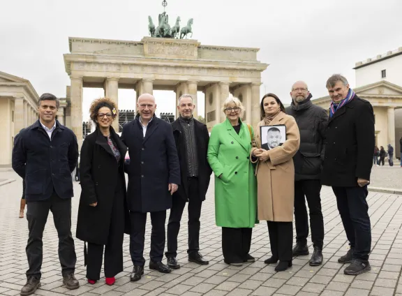 Pressegespräch zu 35 Jahre Mauerfall