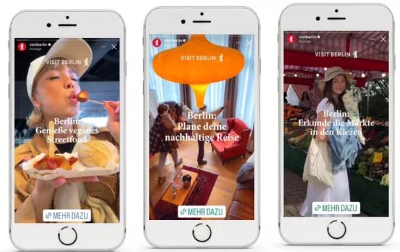 visitBerlin warb mit Influencer:innen für nachhaltige Berlin-Reisen visitBerlins Kampagne „Nachhaltiges Berlin“