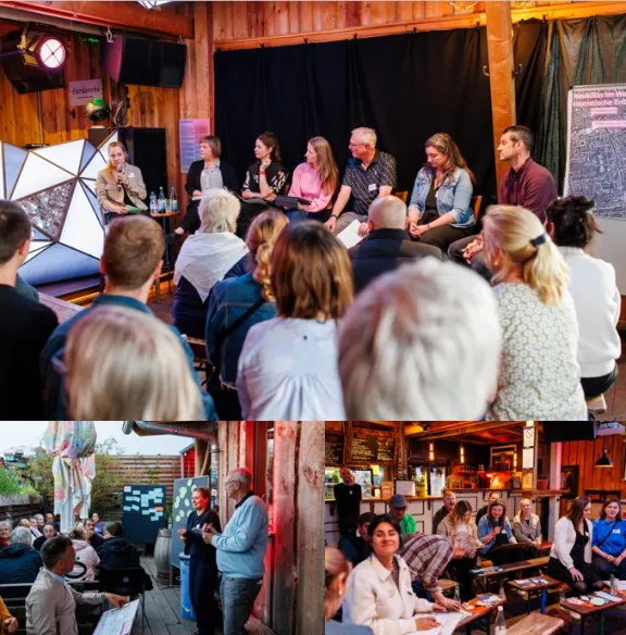 Bürger:innenforum 2025 im Klunkerkranich in Neukölln