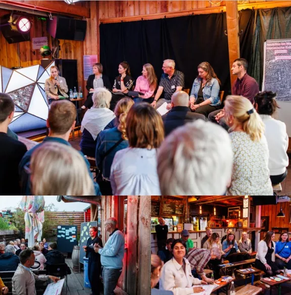 Bürger:innenforum 2025 im Klunkerkranich in Neukölln