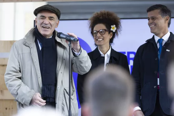 Garry Kasparov, Masih Alinejad und Leopoldo López vom World Liberty Congress