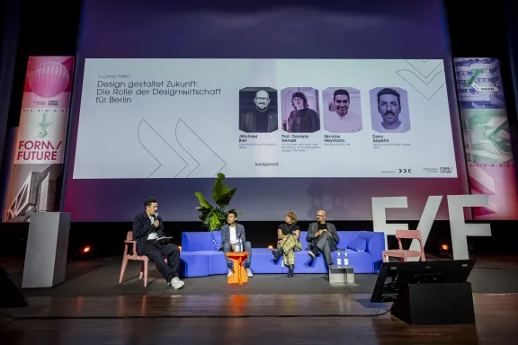 Die Konferenz FORM / FUTURE für internationale Designexpert:innen