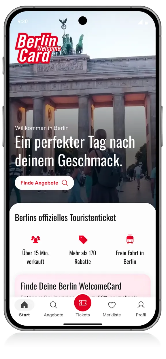 Berlin WelcomeCard App