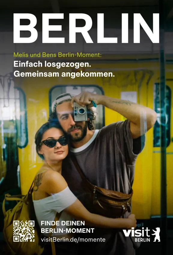 Plakatmotiv der Kampagne "Berlin. Moments of Now"