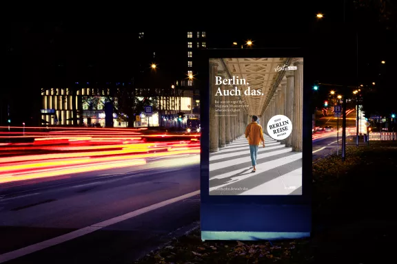 City Light Poster "Berlin. Auch das"