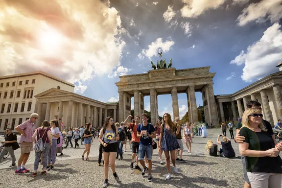 Am Brandenburger Tor