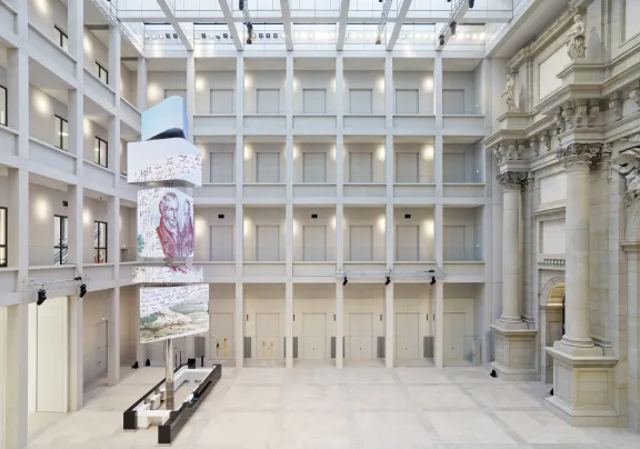 Foyer and Eosanderportal in the Humboldt Forum