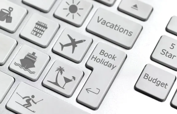 Buying holiday online