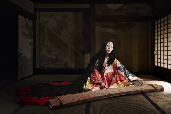 Rei (Etikette) Frau, aus der Serie „Die 7 Tugenden“, 