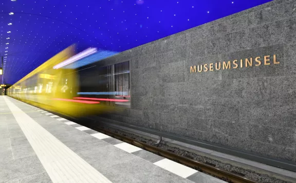 Neue U-Bahnstation Museumsinsel der Linie U5