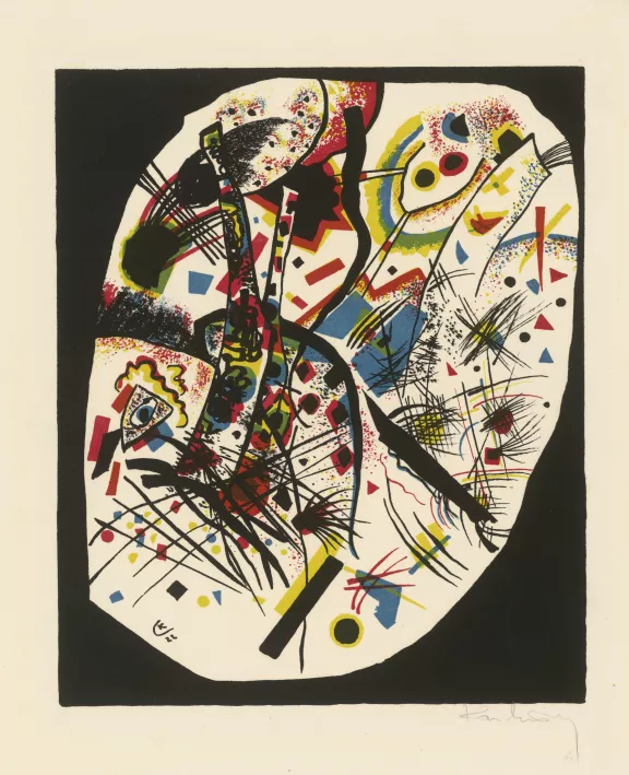 Kleine Welten III, Wassily Kandinsky, 1922