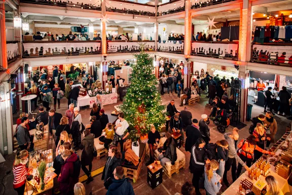 Weihnachtsrodeo – Der Design-Weihnachtsmarkt im Kühlhaus