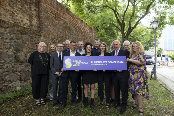 Initiatoren und Partner der Berlin Freedom Week 2026