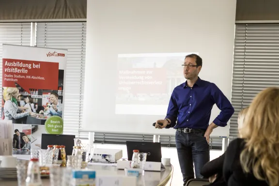 Azubi-Willkommenstage bei visitBerlin 2018
