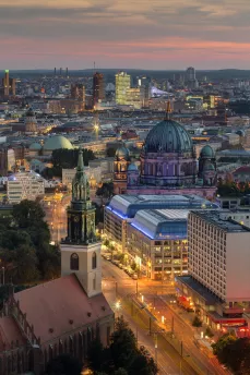 Blick auf die Berliner Innenstadt
