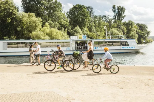 Fahrrad-Ausflug zum Wannsee