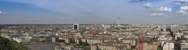 Panorama der Berliner Innenstadt